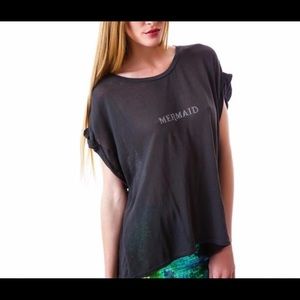Wildfox mermaid tee small